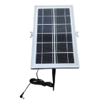 Eurotrail Pannello Solare da Campeggio 25,5x16x10 cm Nero