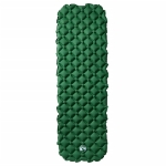 Materasso da Campeggio Gonfiabile 1 Persona Verde 190x58x6 cm