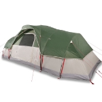 Tenda Familiare a Cupola per 11 Persone Verde Impermeabile