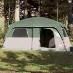 Tenda Familiare Cabina per 10 Persone Verde Impermeabile