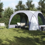 Tenda per Feste Bianca e Grigia Impermeabile