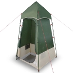 Tenda per Toilette Verde Impermeabile