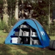 Tenda Portaoggetti con 9 Scomparti Blu Impermeabile