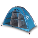 Tenda Portaoggetti con 9 Scomparti Blu Impermeabile