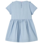 Abito da Bambina con Volant Blu Tenue 140