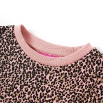 Abito in Felpa da Bambina Rosa Medio 104