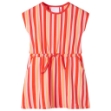 Abito per Bambine con Coulisse Rosa e Rosso 92