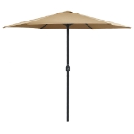 Ombrellone da Esterni con Palo in Alluminio 270x246 cm Talpa
