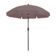Madison Ombrellone Lanzarote 250 cm Rotondo Grigio Talpa