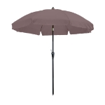 Madison Ombrellone Lanzarote 250 cm Rotondo Grigio Talpa