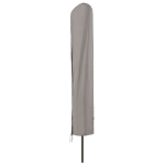 Madison Copertura per Ombrellone a Palo Centrale 55x250 cm Grigia