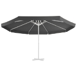 Telo di Ricambio per Tenda da Sole Antracite 500 cm