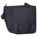 Borsa Singola Bicicletta Impermeabile per Portapacchi 21 L Nero