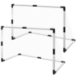 Set Mini Porte da Calcio 2 pz per Bambini 91,5 x 48 x 61 cm