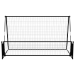 Porta da Calcio a Rimbalzo 2 in 1 202x104x120 cm in Acciaio