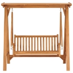 Dondolo da Giardino 170 cm in Legno Massello di Teak