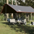 Telone da Campeggio Arancione 430x380x210 cm Impermeabile