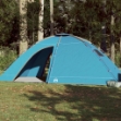 Tenda da Campeggio per 8 Persone Blu Impermeabile