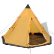 Tenda per 4 Persone Gialla