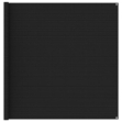 Tappeto da Tenda 200x200 cm Nero