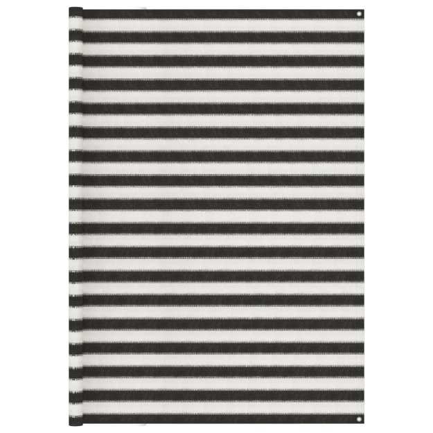Tappeto da Tenda 250x350 cm Antracite e Bianco