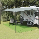 Tappeto da Tenda Verde Chiaro 250x600 cm HDPE