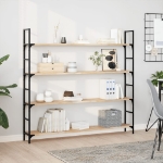 Ripiano a Parete 140x20x2 cm Legno Massello Acacia Non Trattato