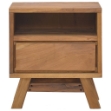 Comodino 40x30x45 cm in Legno Massello di Teak