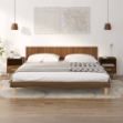 Comodini 2 pz Rovere Marrone 40x35x47 cm