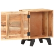 Comodino 40x30x51 cm in Legno Massello di Acacia