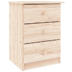 Comodino ALTA 41x35x55,5 cm in Legno Massello di Pino