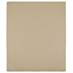 Lenzuola con Angoli Jersey 2pz Tortora 140x200 cm Cotone