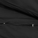 Set Copripiumino Nero 140x200 cm in Cotone