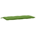 Cuscino per Panca da Giardino Verde Mélange 120x50x7cm Tessuto