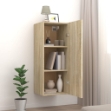 Mobile Pensile Muro Rovere Sonoma 34,5x34x90 Legno Multistrato