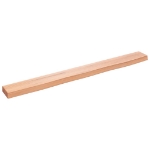 Ripiano Muro Marrone Chiaro 100x10x4cm Massello Rovere Trattato