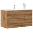 Mobile Pensile Bagno Rovere Artigianale 80x38,5x45cm Truciolato