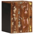 Mobile da Bagno a Parete 38x33x48cm Legno Massello di Recupero
