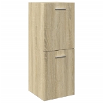 Mobile da Bagno Rovere Sonoma 30x30x80 cm Legno Multistrato