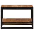 Tavolino da Salotto 60x60x40 cm in Legno Massello di Acacia