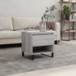 Tavolino da Salotto Grigio Sonoma 50x46x50 cm Legno Multistrato