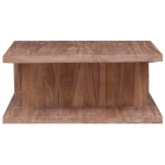 Tavolino da Salotto 70x70x30 cm in Legno Massello di Teak