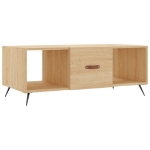 Tavolino da Salotto Rovere Sonoma 102x50x40cm Legno Multistrato