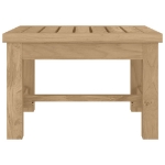 Tavolino da Salotto 45x45x30 cm in Legno Massello di Teak
