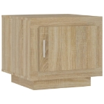 Tavolino da Salotto Rovere Sonoma 51x50x45 cm Legno Multistrato
