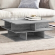 Tavolino da Salotto Grigio Sonoma 70x70x29 cm Legno Multistrato