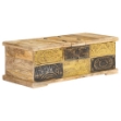 Tavolino da Salotto 100x50x35 cm in Legno Massello di Mango