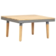 Tavolino per Giardino 60x60x31,5 cm Legno Massello di Acacia