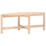 Tavolino da Salotto 118x63x45 cm in Legno Massello di Pino