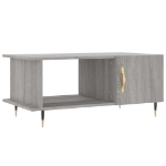 Tavolino da Salotto Grigio Sonoma 90x50x40 cm Legno Multistrato
